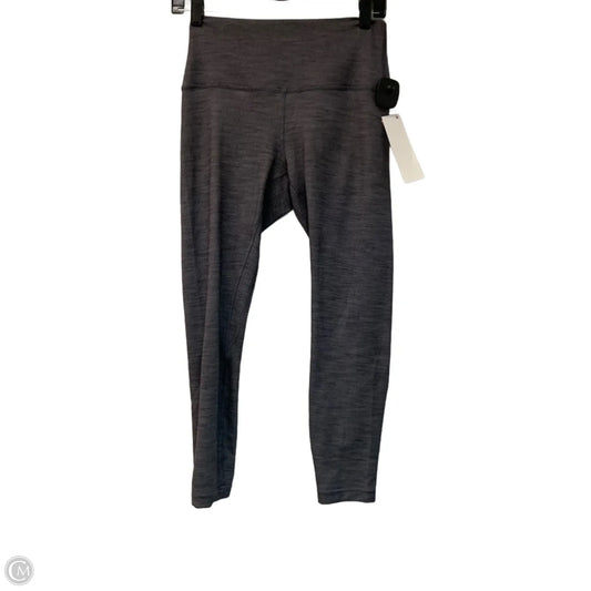 Athletic Leggings Capris By Lululemon In Grey, Size: M