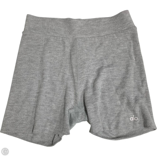 Athletic Shorts By Alo In Grey, Size: S