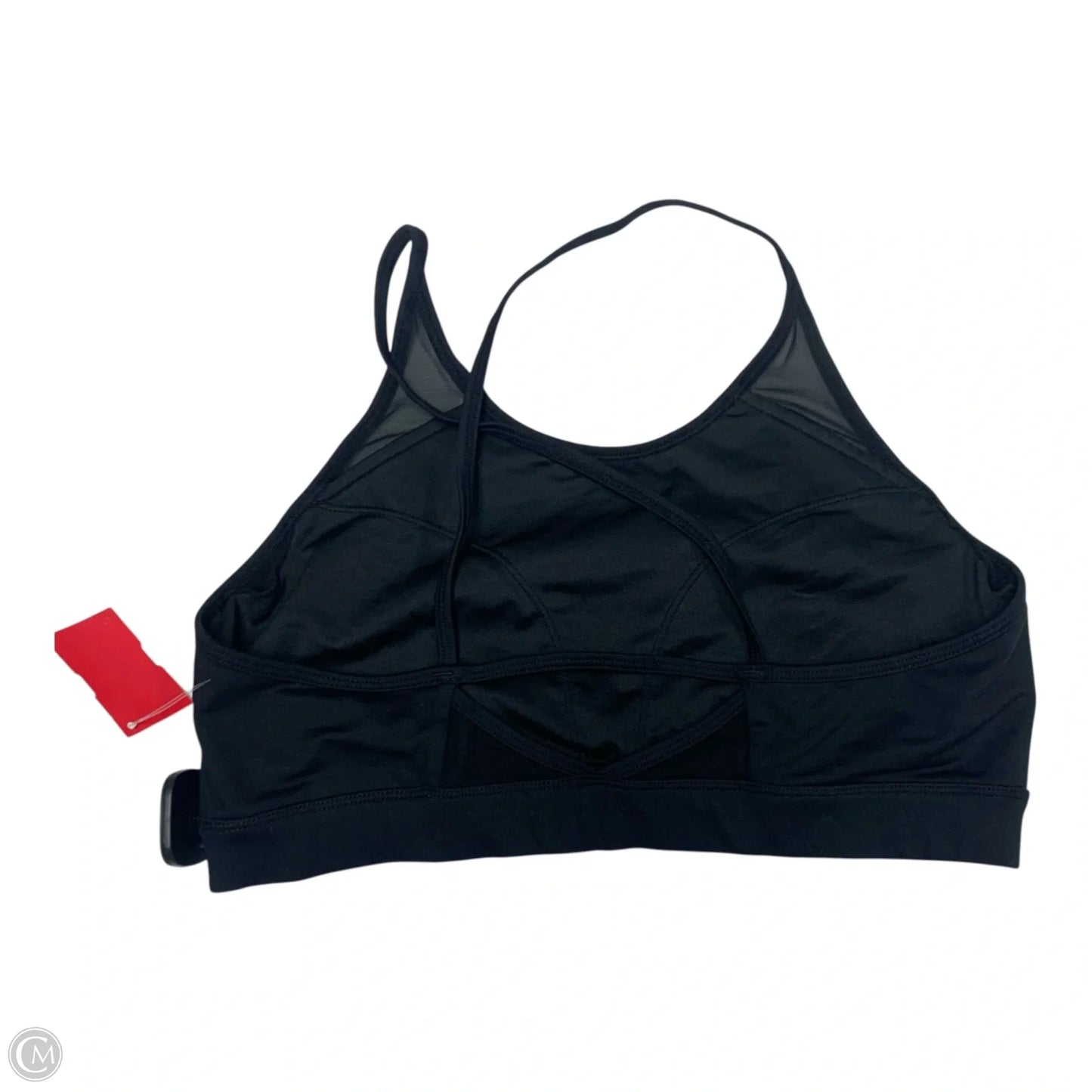 Athletic Bra By Alo In Black & White, Size: L