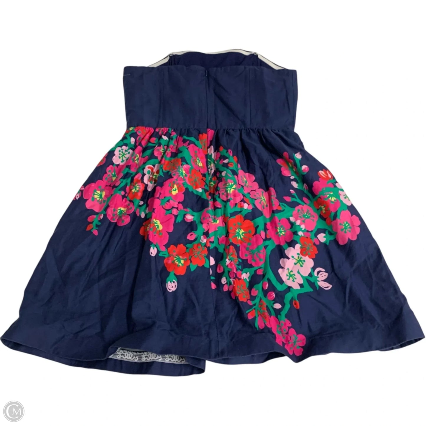 Dress Designer By Lilly Pulitzer In Blue & Pink, Size: M