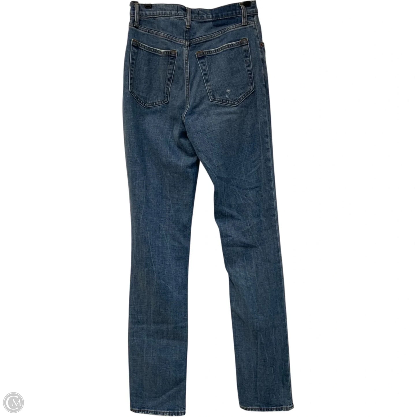 Jeans Straight By Abercrombie And Fitch In Blue Denim, Size: 6l