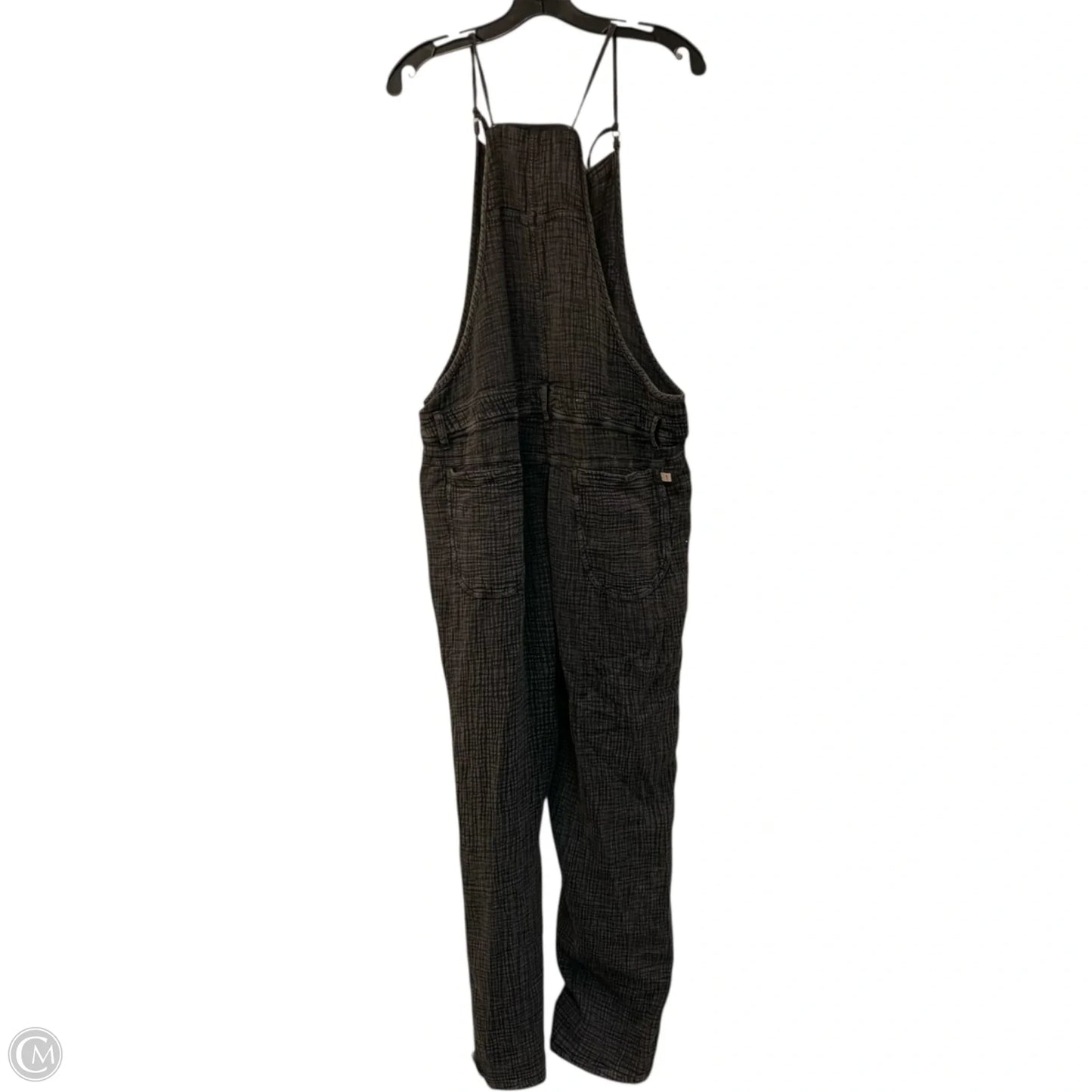 Overalls By Pilcro In Black & Grey, Size: 14
