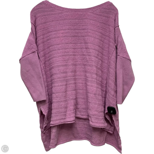 Sweater Short Sleeve By Pilcro In Purple, Size: Xs