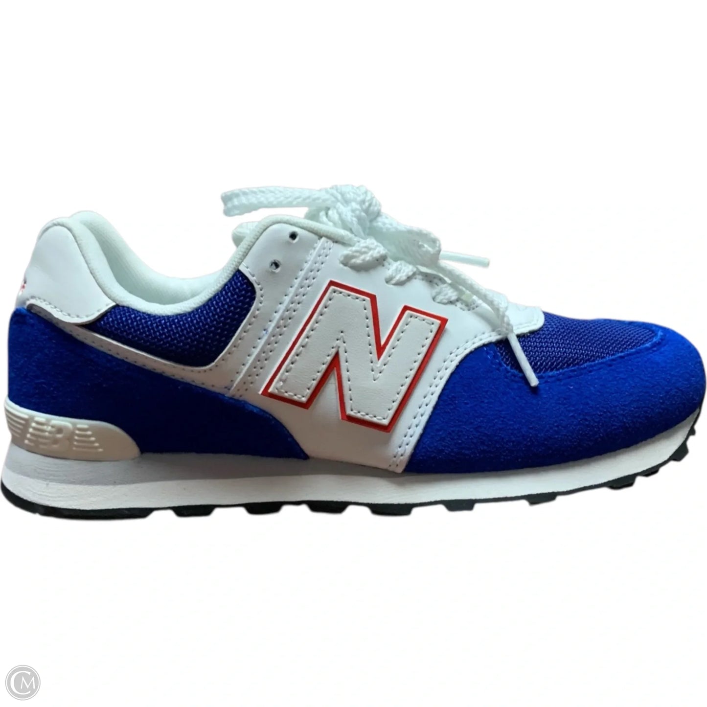 Shoes Athletic By New Balance In Blue & White, Size: 5.5