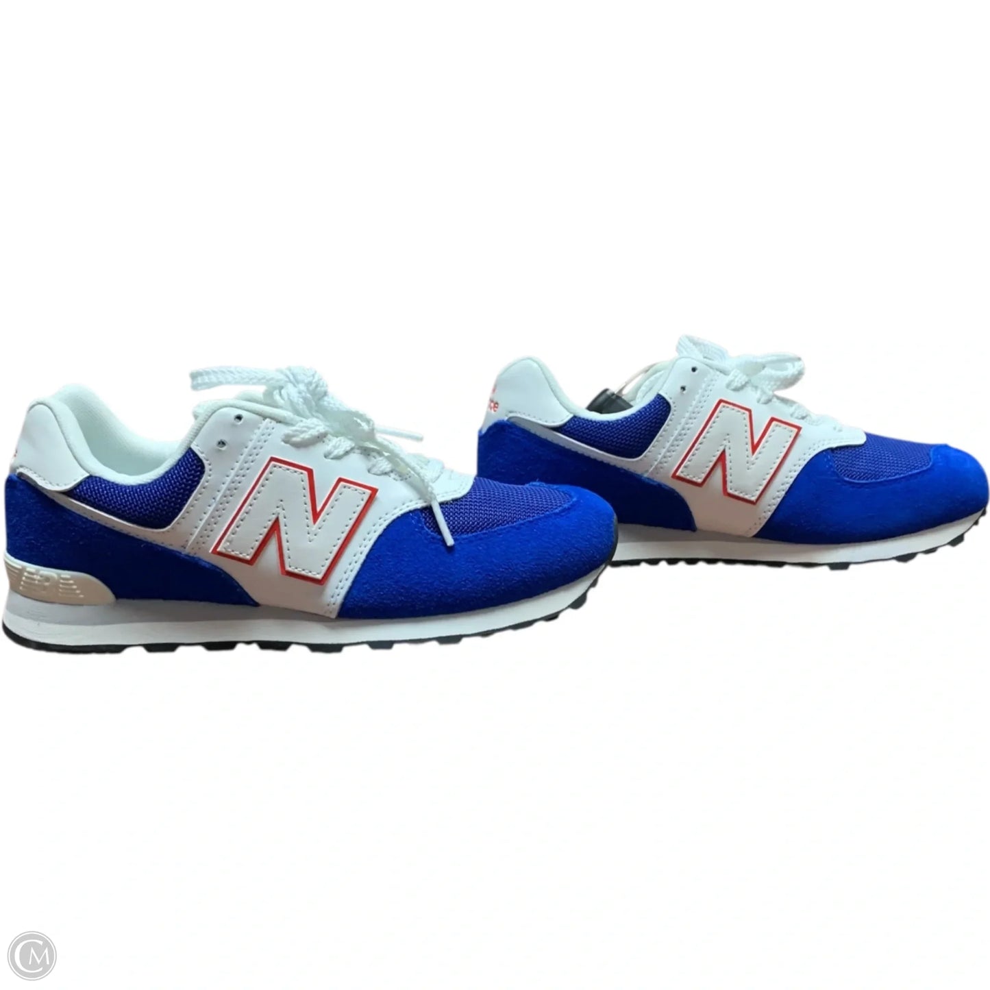 Shoes Athletic By New Balance In Blue & White, Size: 5.5