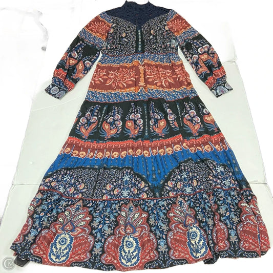 Dress Designer By Farm Rio In Black & Brown, Size: S