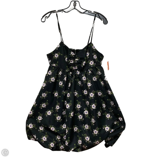 Dress Casual Short By Free People In Black & Pink, Size: M