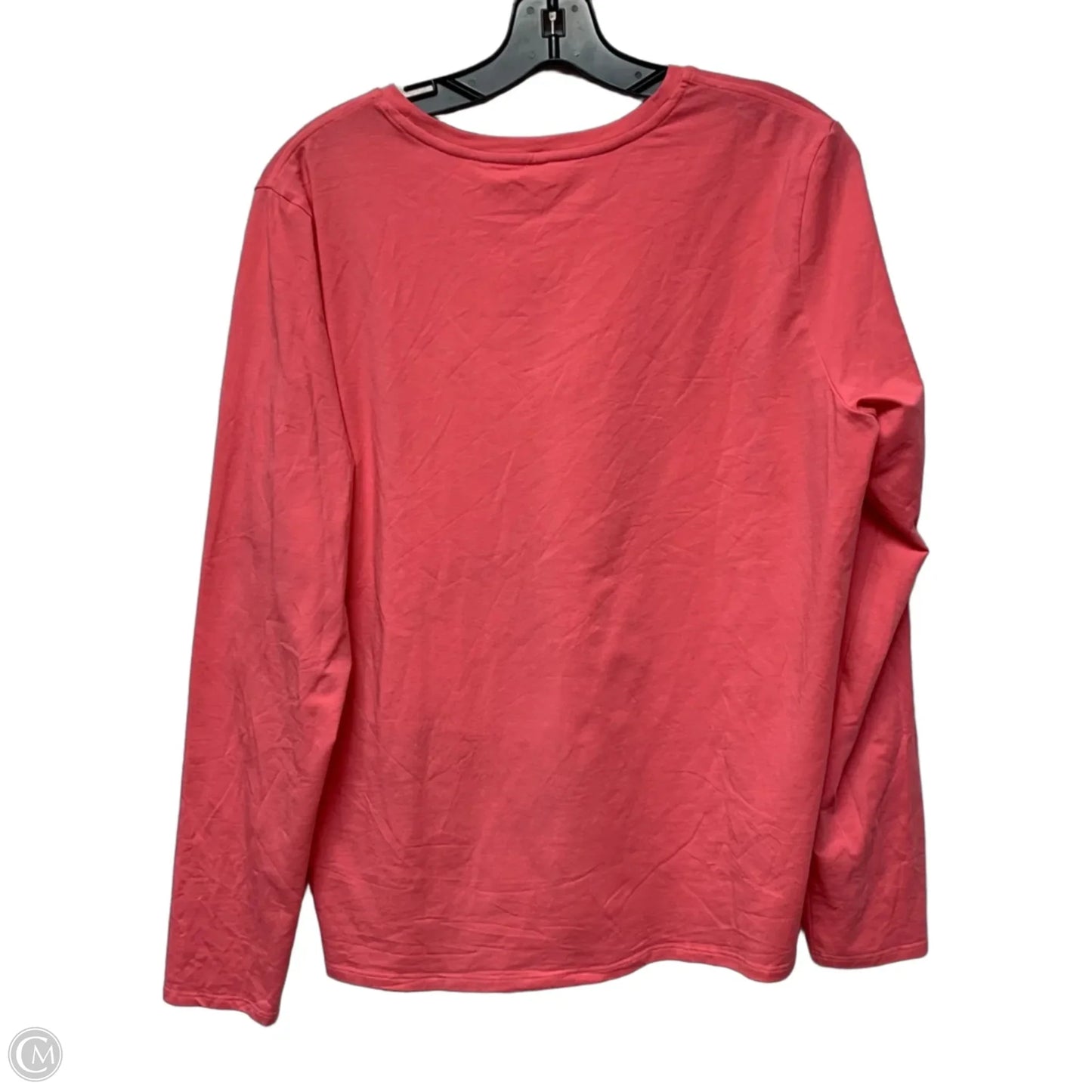 Athletic Top Long Sleeve Crewneck By Lululemon In Pink, Size: M