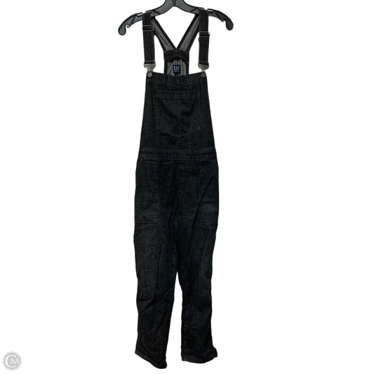 Overalls By Gap In Black Denim, Size: M
