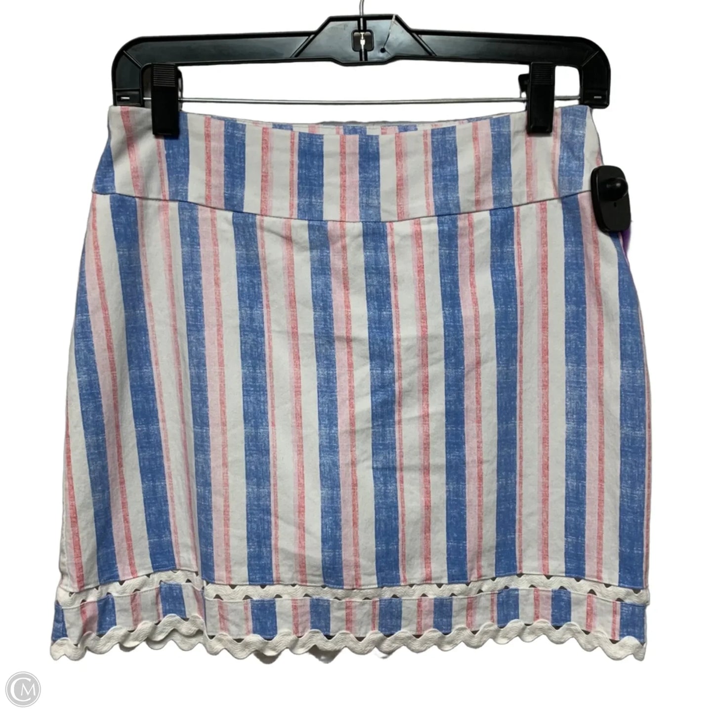 Skort By Crown And Ivy In Striped Pattern, Size: 4