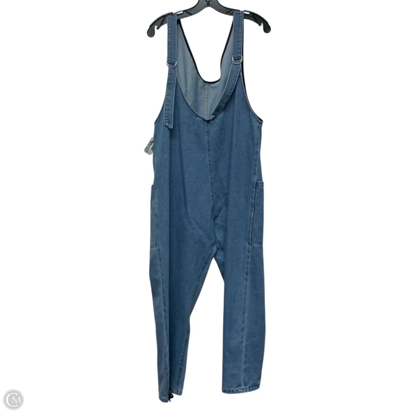 Overalls In Blue Denim, Size: M