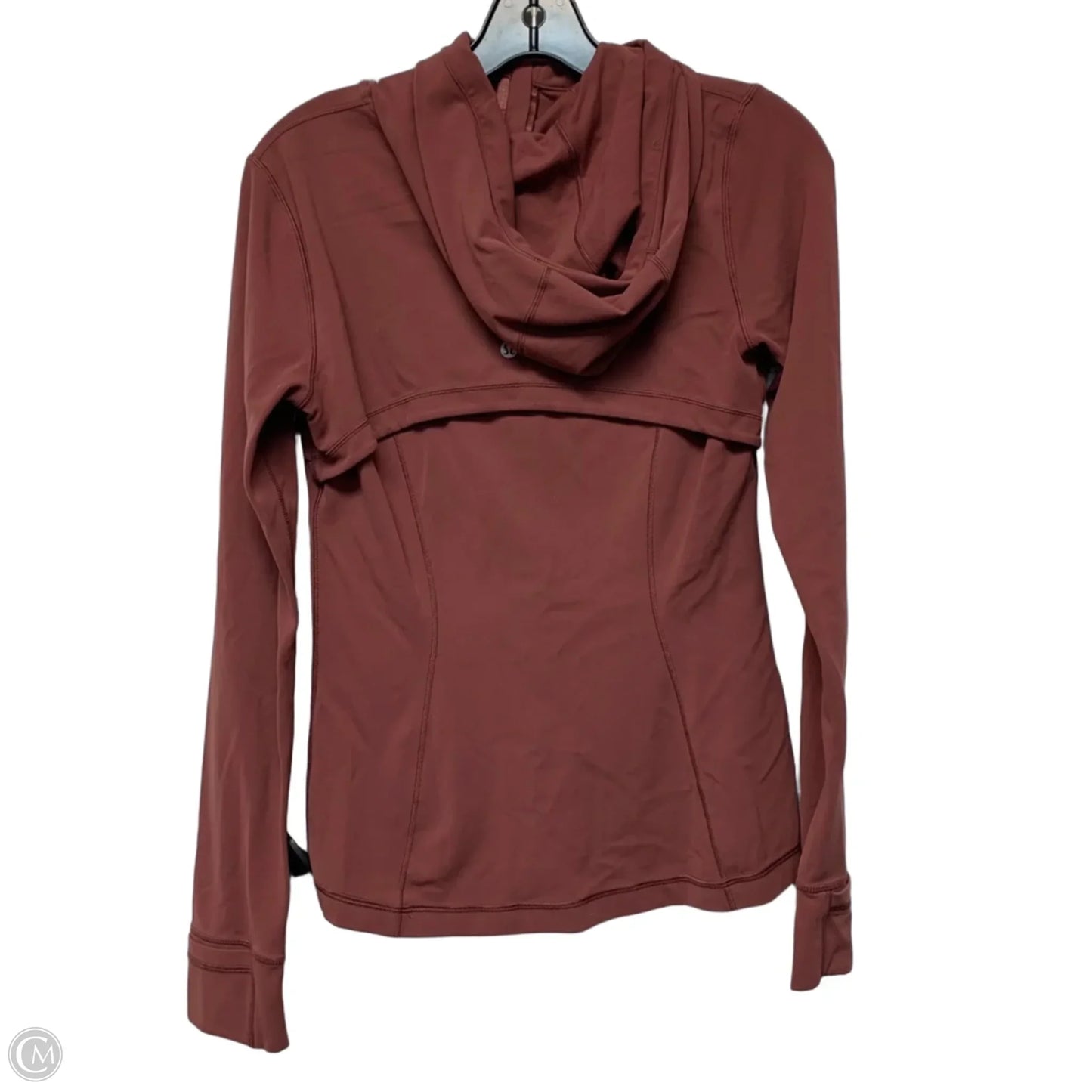 Athletic Jacket By Lululemon In Red, Size: M