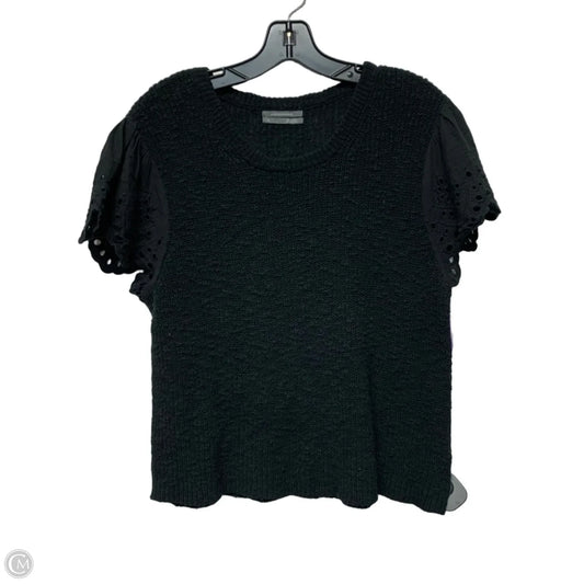 Vest Sweater By Anthropologie In Black, Size: Xl