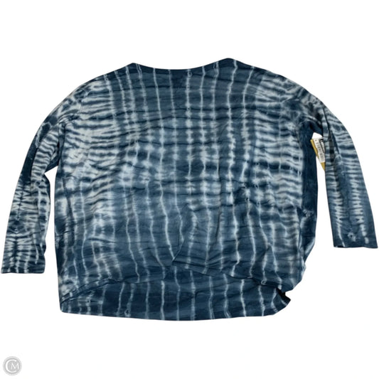 Athletic Top Long Sleeve Crewneck By Lululemon In Blue, Size: M