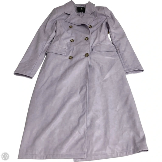 Coat Designer By 7 For All Mankind In Purple, Size: M