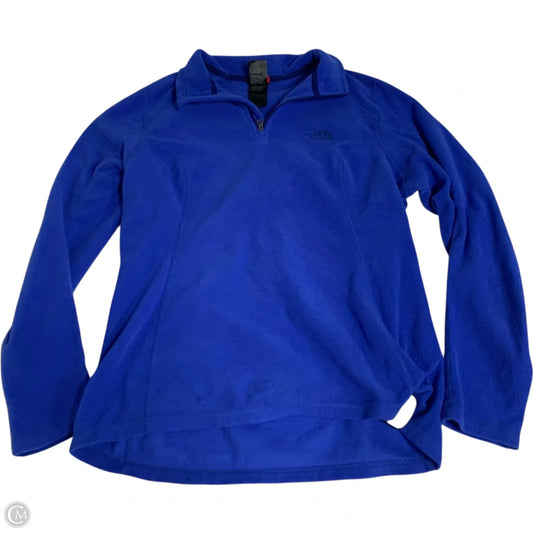 Athletic Jacket By The North Face In Blue, Size: M