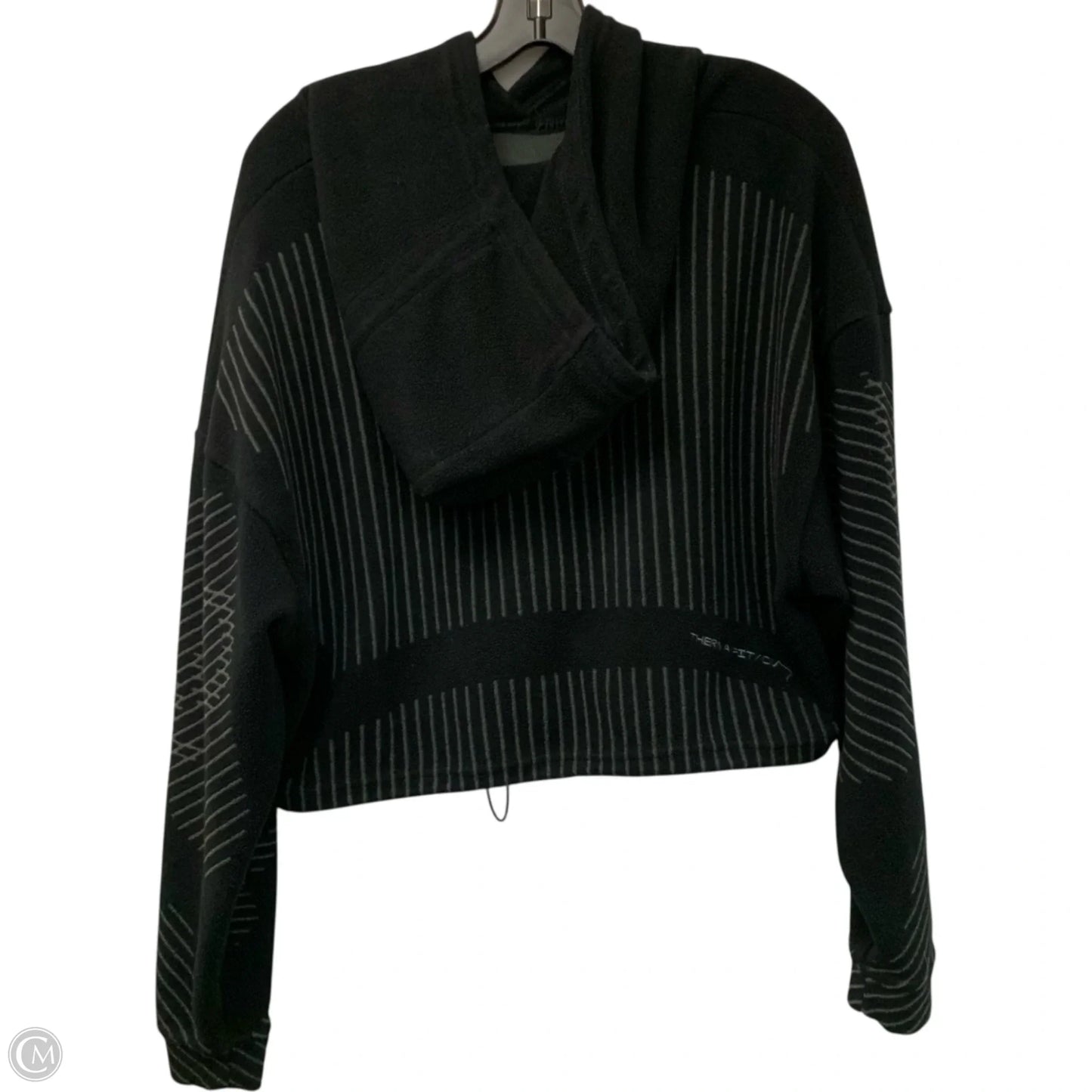 Athletic Sweatshirt Hoodie By Nike Apparel In Black, Size: S