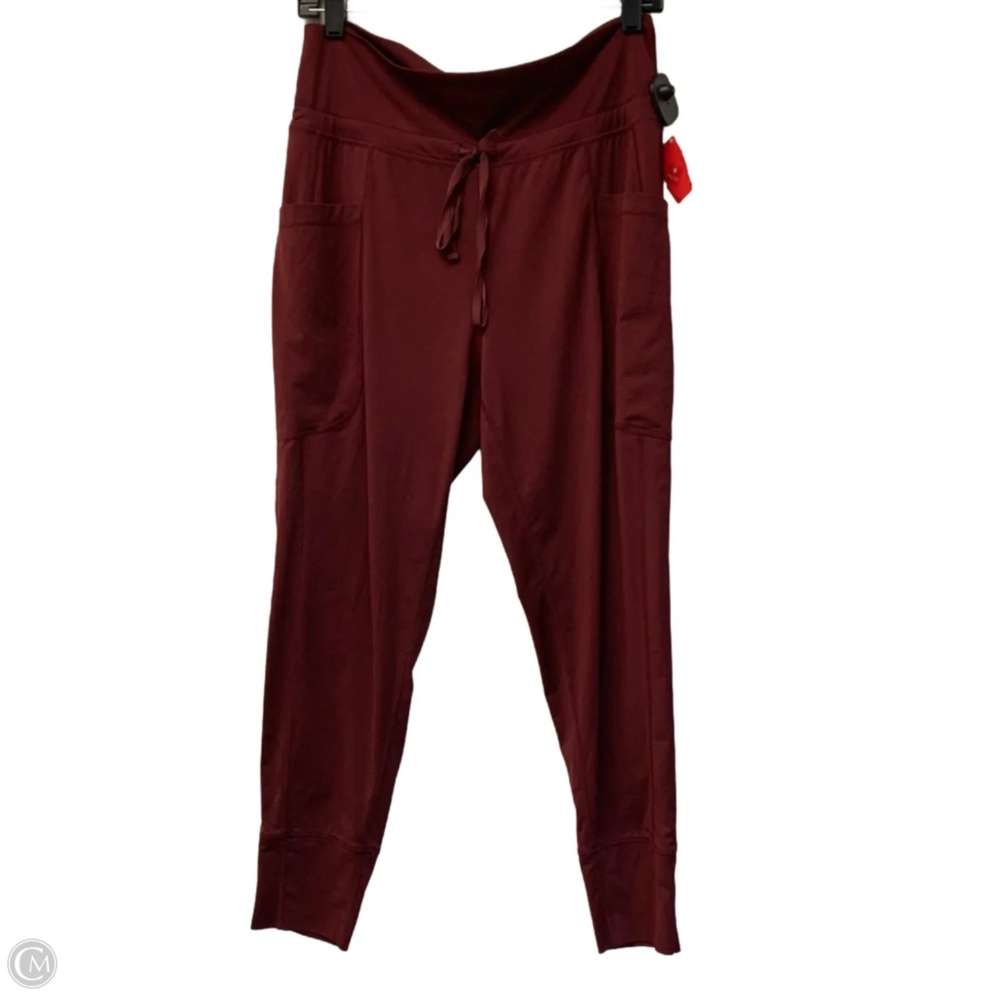 Athletic Pants By Fabletics In Red, Size: M