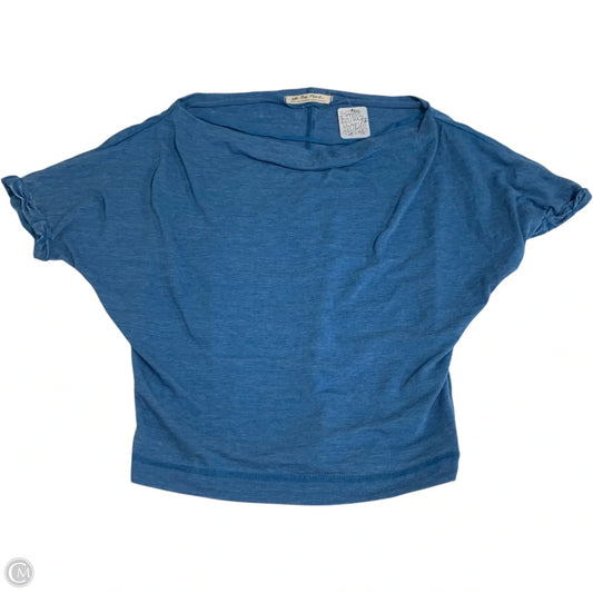 Top Short Sleeve By We The Free In Blue, Size: S