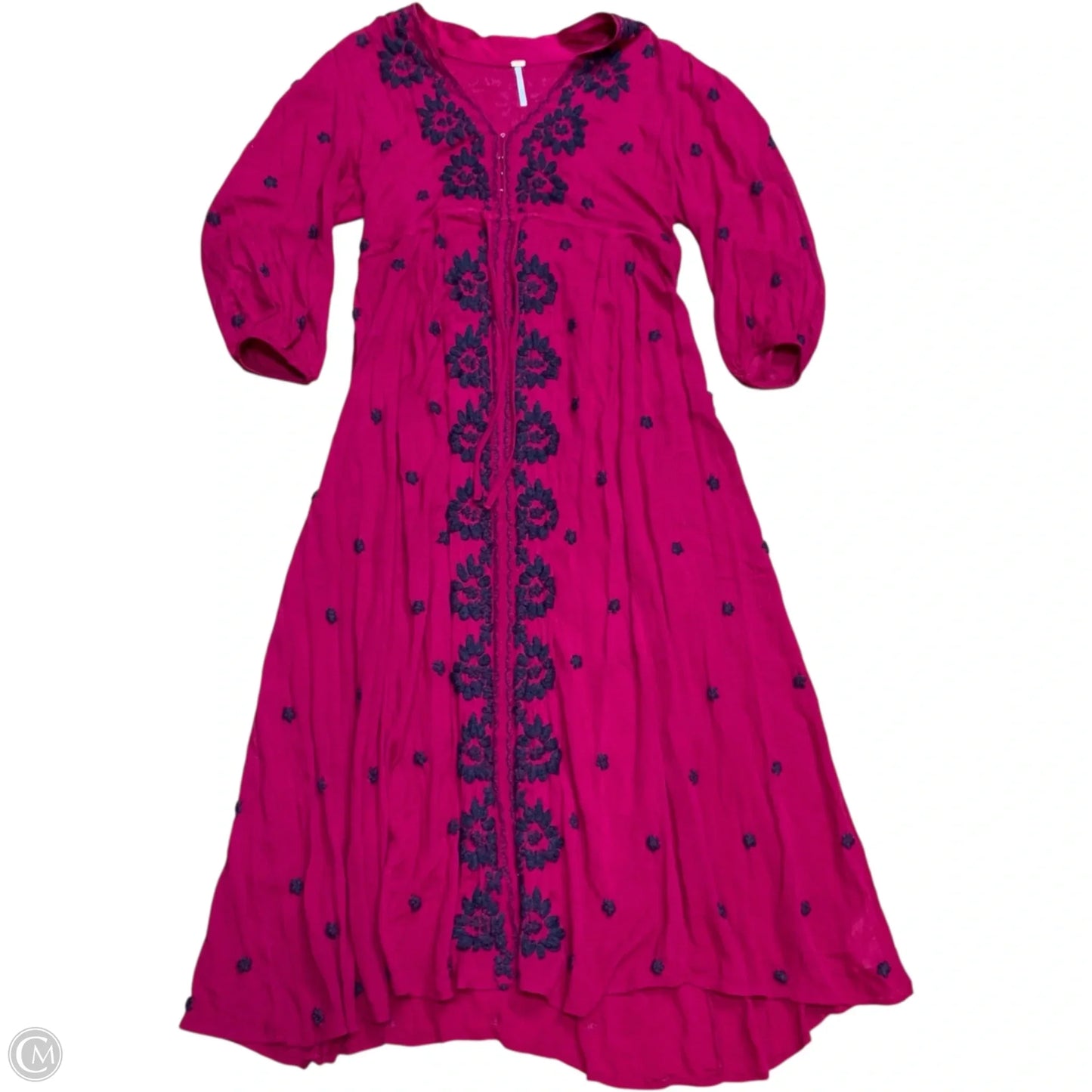 Dress Casual Maxi By Free People In Pink, Size: Xs