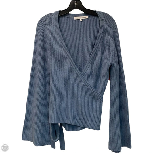 Sweater Cardigan By Cupcakes And Cashmere In Blue, Size: M