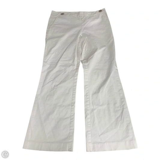 Pants Designer By Tory Burch In White, Size: 6
