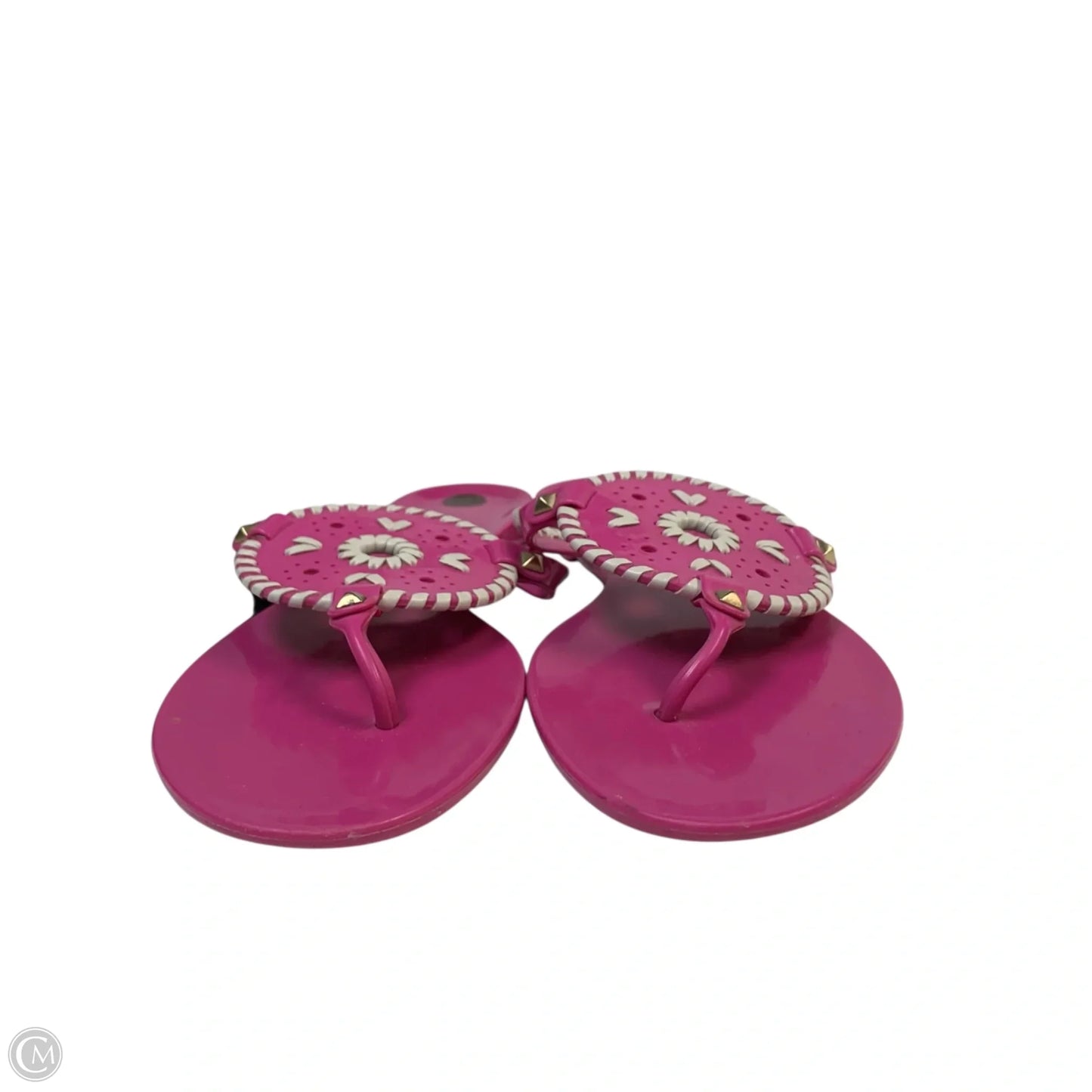 Sandals Designer By Jack Rogers In Pink, Size: 10