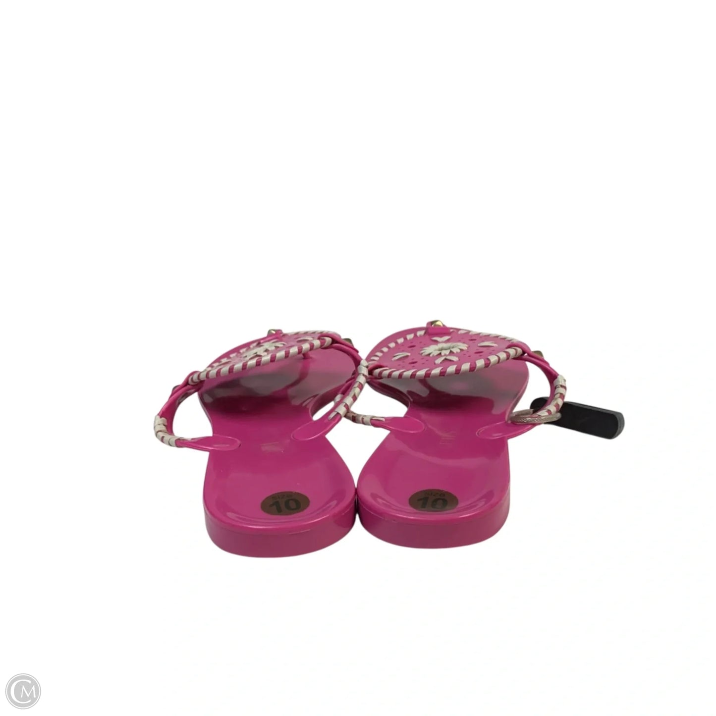 Sandals Designer By Jack Rogers In Pink, Size: 10