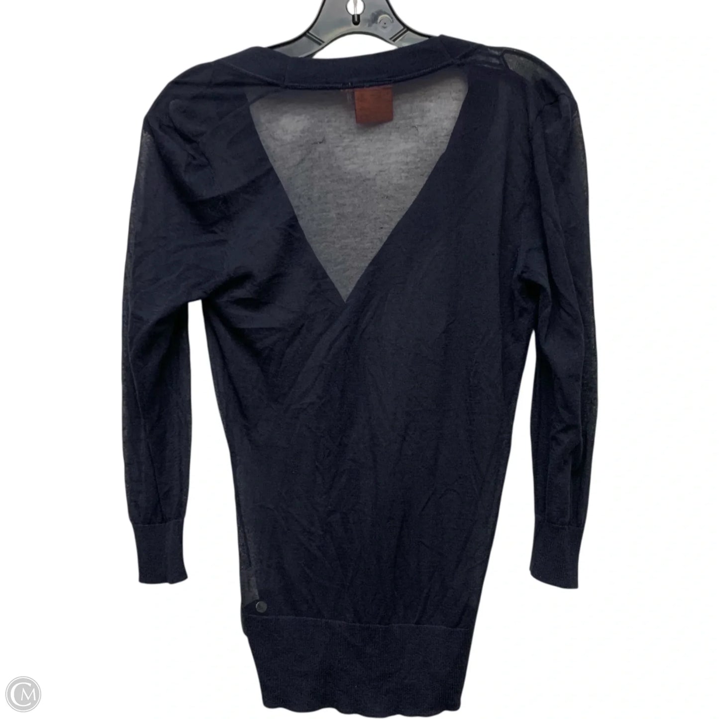 Cardigan Designer By Tory Burch In Navy, Size: S