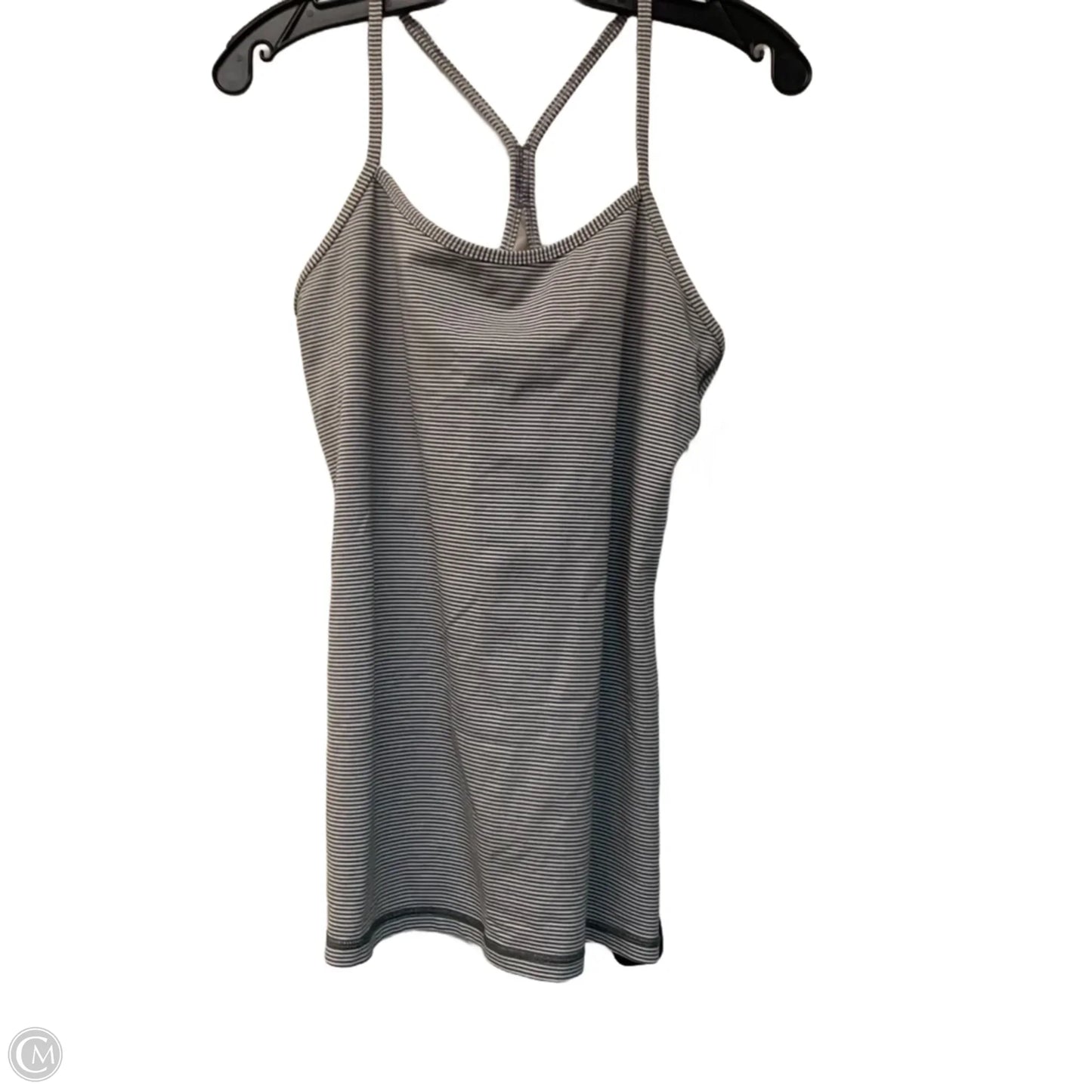 Athletic Tank Top By Lululemon In Grey, Size: M