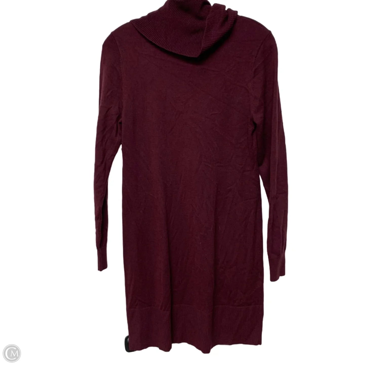 Dress Sweater By Loft In Red, Size: S