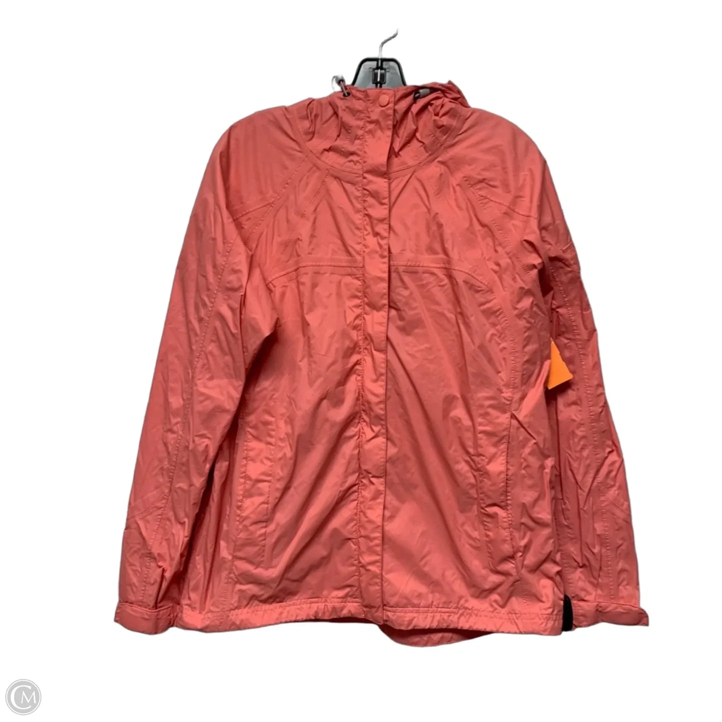 Jacket Windbreaker By Columbia In Pink, Size: L