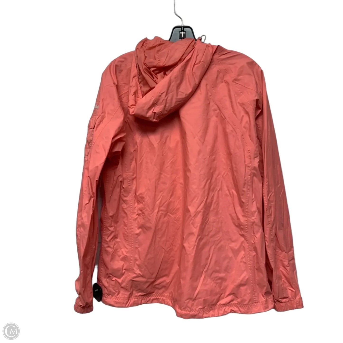 Jacket Windbreaker By Columbia In Pink, Size: L
