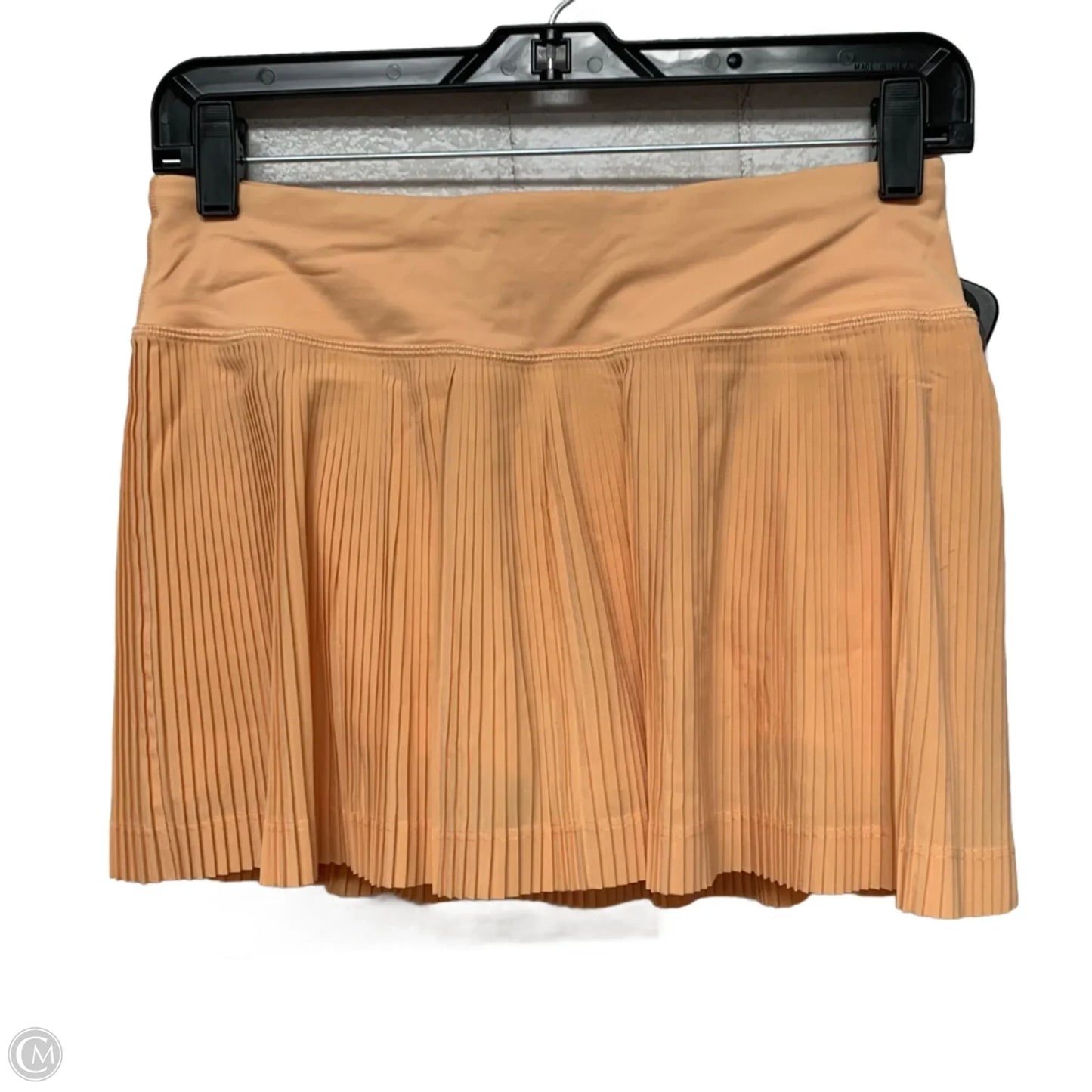Athletic Skort By Lululemon In Orange, Size: S