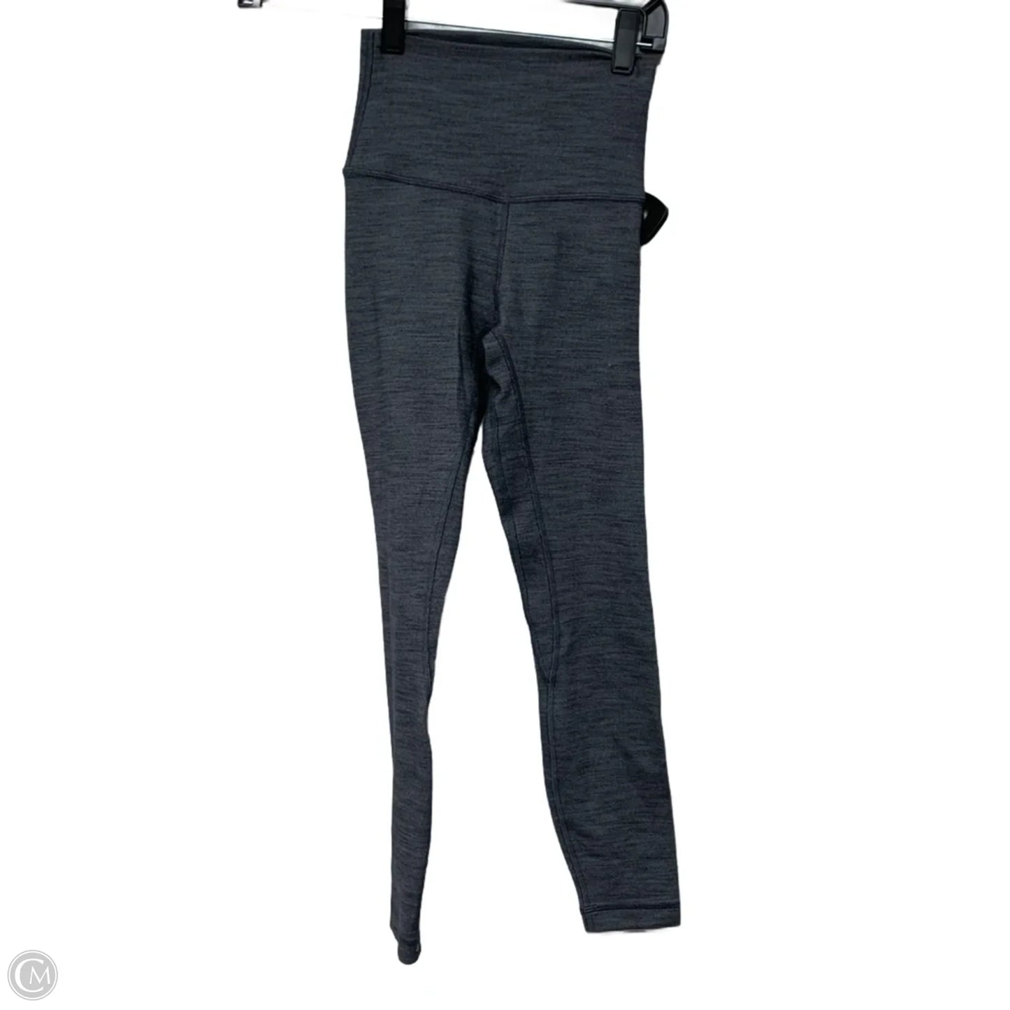 Athletic Leggings By Lululemon In Grey, Size: Xs