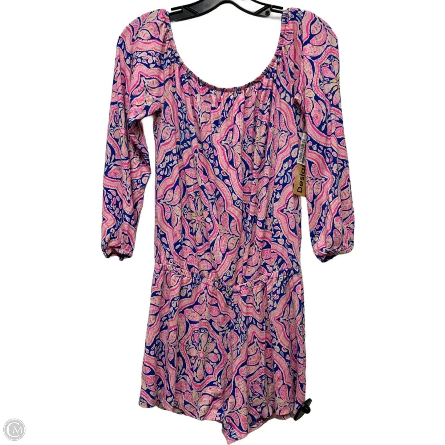 Romper Designer By Lilly Pulitzer In Pink, Size: S