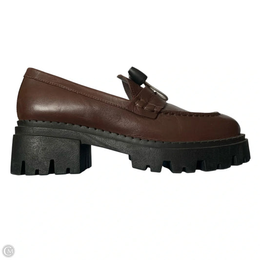 Shoes Heels Platform By Free People In Brown, Size: 6.5