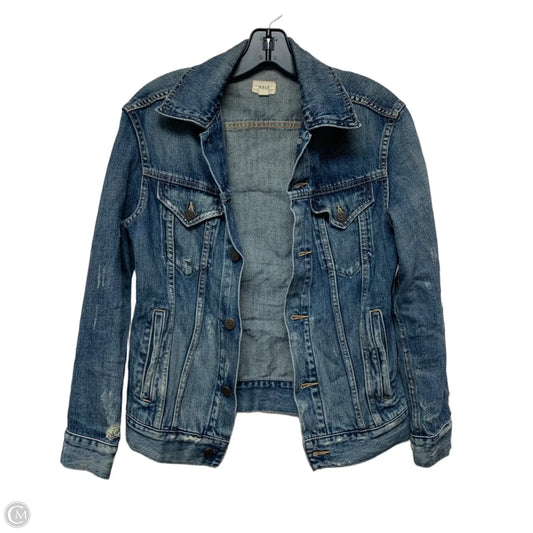 Jacket Denim By Able In Blue Denim, Size: Xs