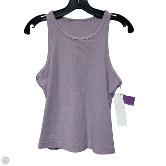 Athletic Tank Top By Lululemon In Purple, Size: M