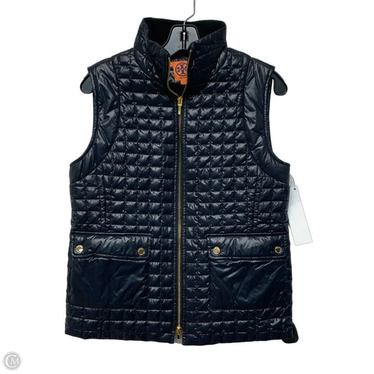 Vest Designer By Tory Burch In Navy, Size: S