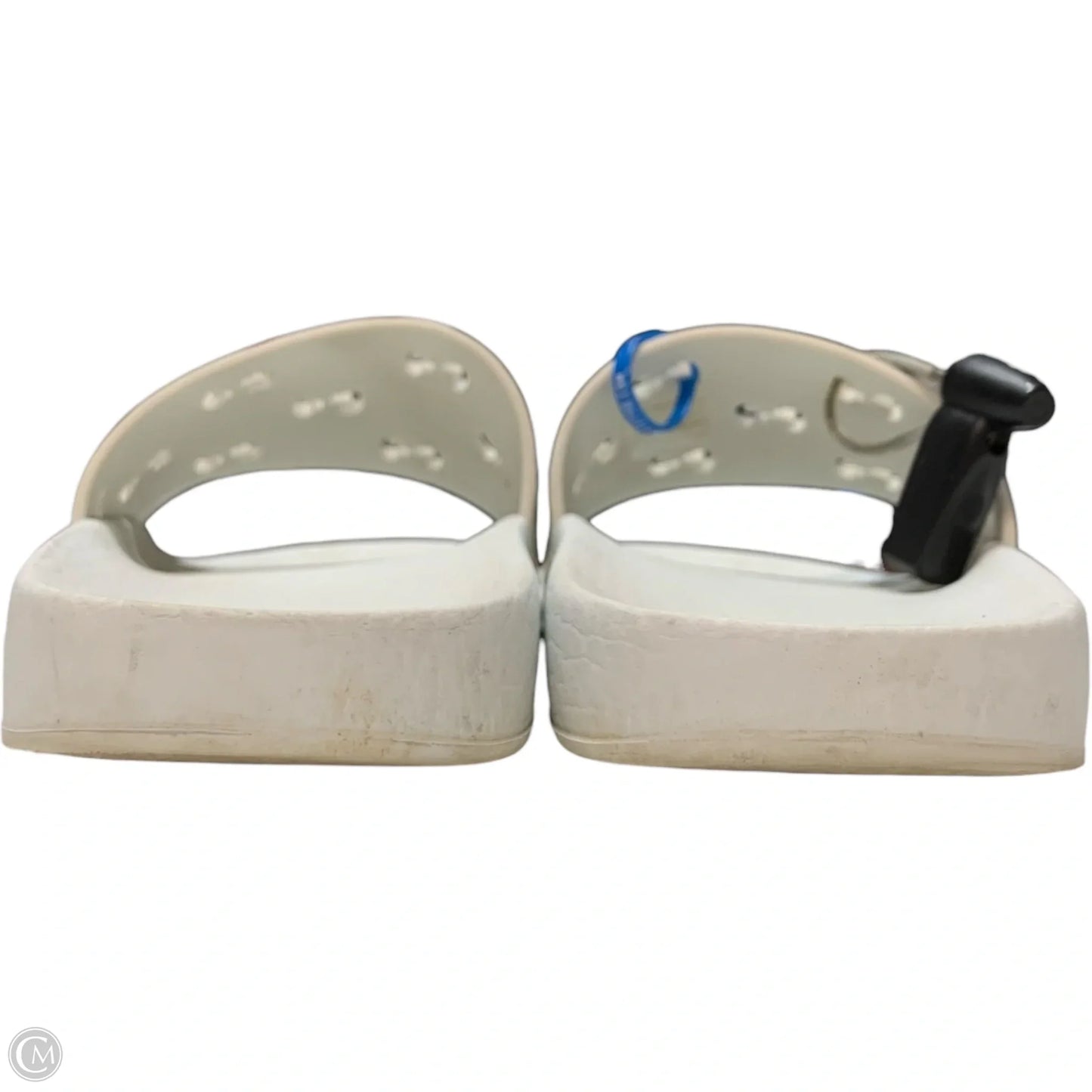 Sandals Luxury Designer By Gucci In White, Size: 9