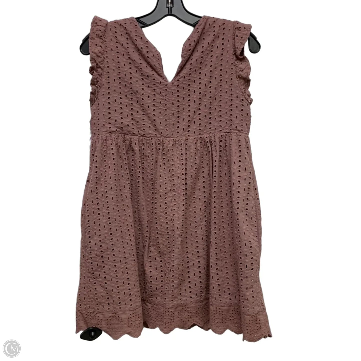 Dress Casual Short By Vestique In Purple, Size: S