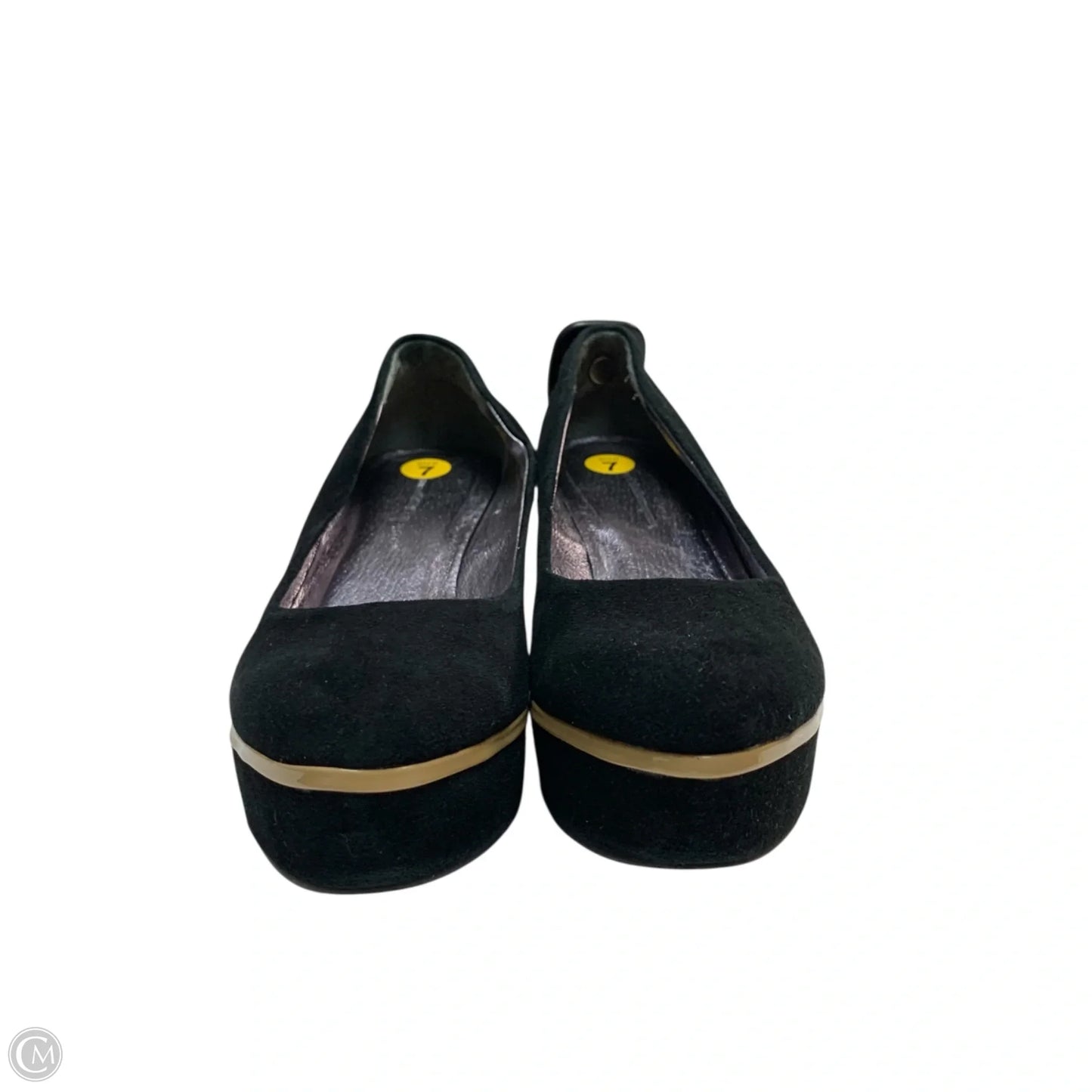 Shoes Heels Wedge By Pilcro In Black, Size: 7