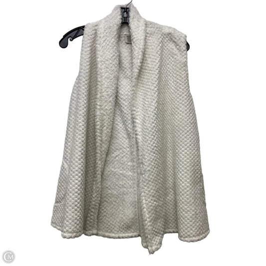 Vest Faux Fur & Sherpa By Saturday/sunday In White, Size: S