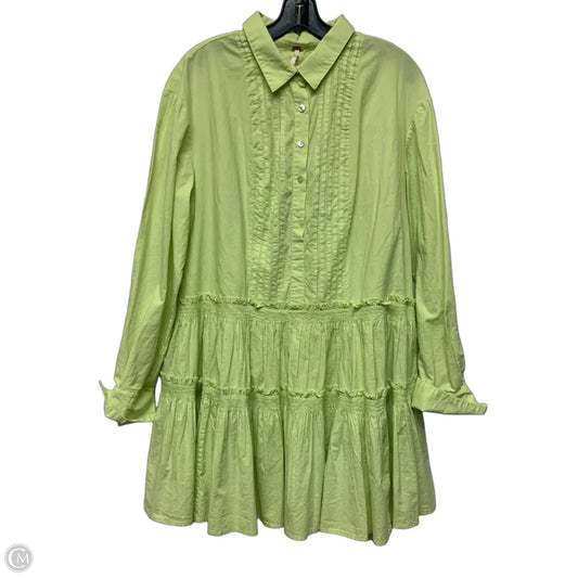 Dress Casual Short By Free People In Yellow, Size: L