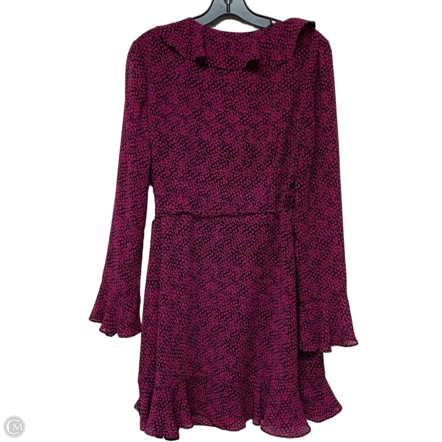 Dress Casual Short By Wayf In Black & Purple, Size: M