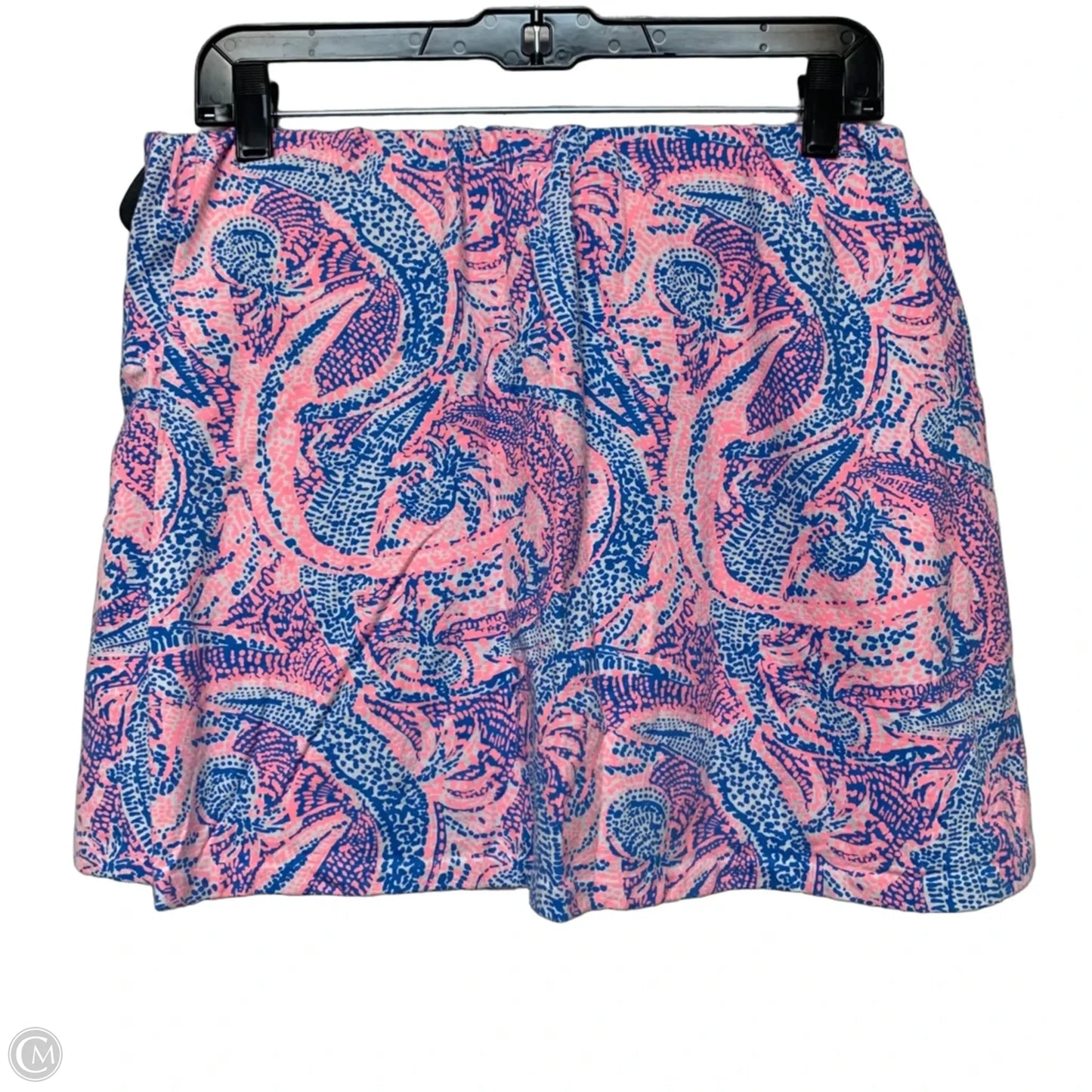 Skort Designer By Lilly Pulitzer In Blue & Pink, Size: Xl