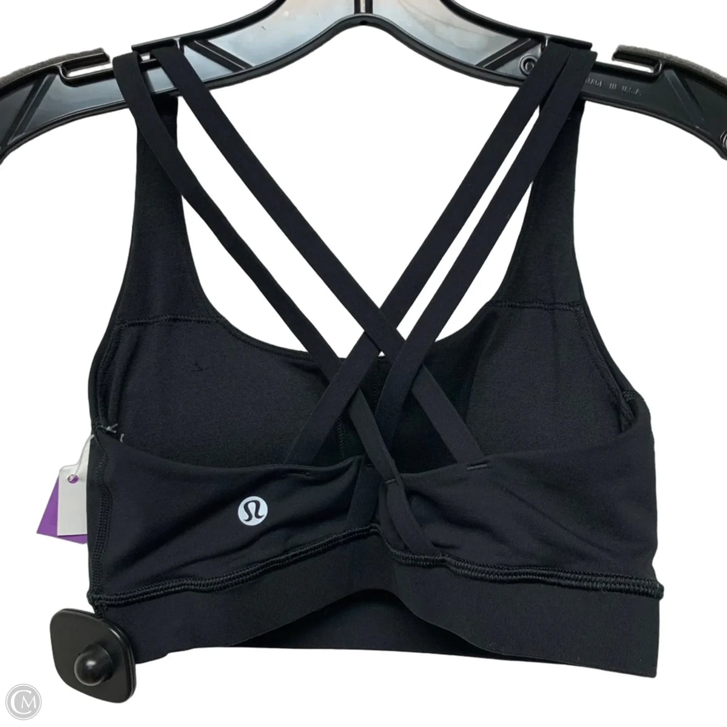 Athletic Bra By Lululemon In Black, Size: S