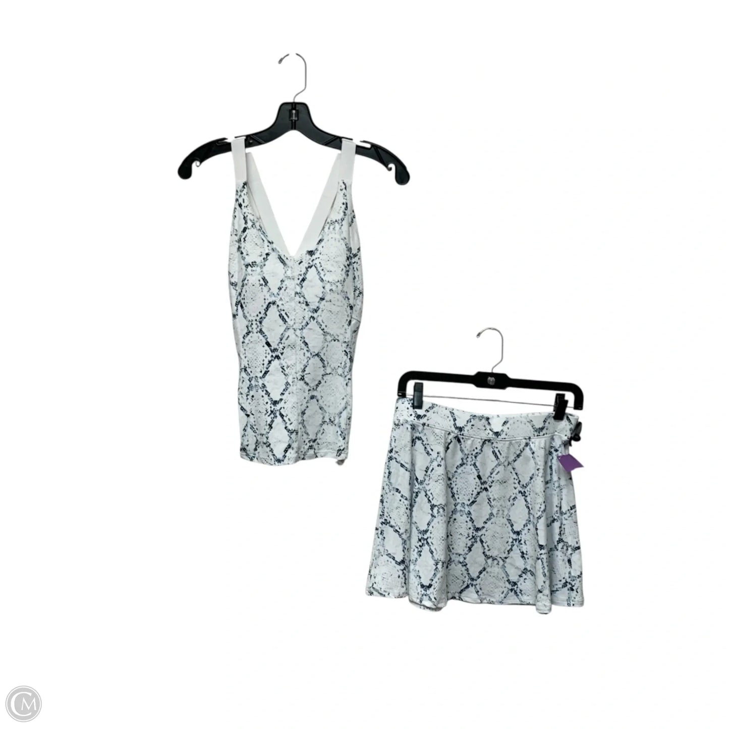 Athletic Shorts 2pc By Varley In Blue & White, Size: M