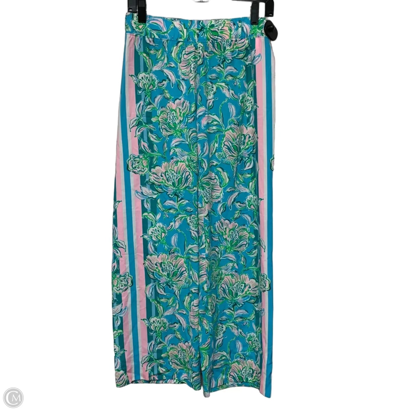 Pants Designer By Lilly Pulitzer In Blue & Green, Size: Xs
